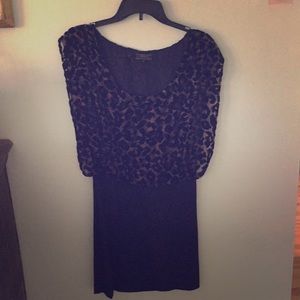 Guess leopard cocktail dress